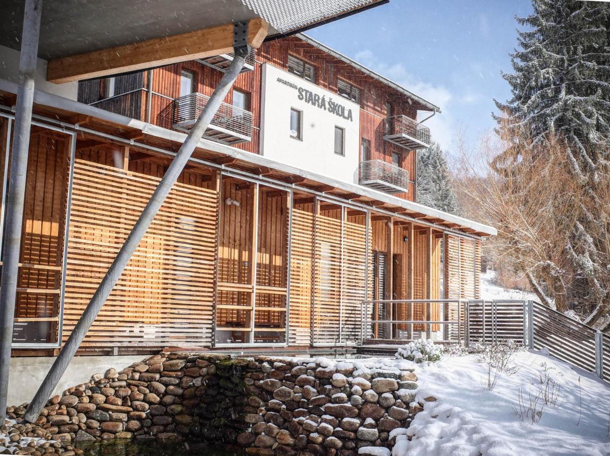 Apartmán Stará škola Vysoké nad Jizerou Kültér fotó